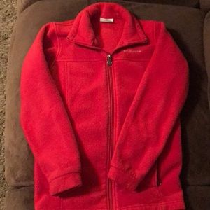 Girls Columbia Zip Up